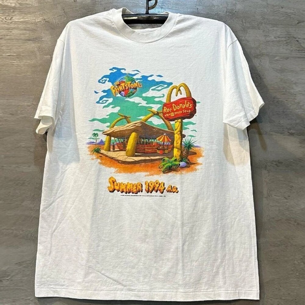 The Flintstones Roc Donald's promo UNISEX T-SHIRT .